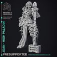Joan-High-Paladin-3.jpg Joan - Heaven hath no fury - 	PRESUPPORTED - Illustrated and Stats - 32mm scale