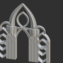 graveyard.png Archivo STL Puerta élfica / gótica・Diseño imprimible en 3D para descargar