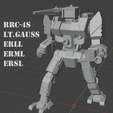 4s.png Red Roc (custom 'Mech, 12 variants, 3 poses)