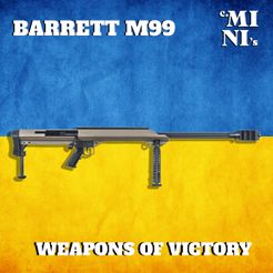 Barrett-M99.jpeg 3D file 3D MODEL Barrett M99・3D printable design to download