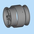 10.jpg Lowrider big wheels for RC car Donk Rims Gangster wheels 3D print