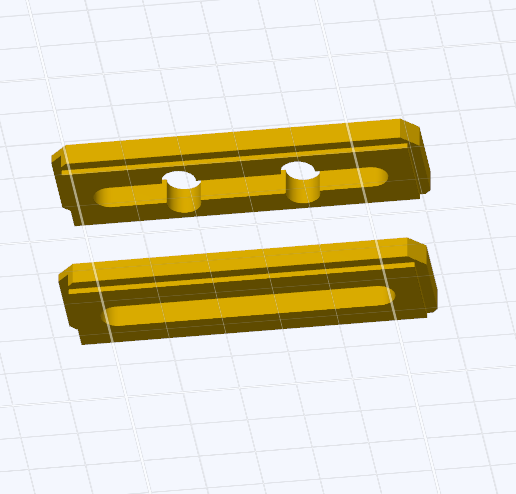 Side Clamps for Carvera (and others) - 3D model önizlemesi