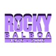 rocky con base-2.stl Rocky Balboa_v2, boxing, poster, sign, logo, signboard, movie, silvester, stallone, fight, action, game, silvester, stallone, fight, action, game
