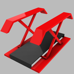 body.png STL file Diorama Car Lift | Diecast Garage | 1:64 1/64 |・3D printer design to download