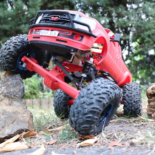 IMG_4961.JPG MyRCCar 1/10 MTC Chassis Rigid Axles Version. Customizable chassis for Monster, Crawler or Scale RC Car