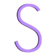 S.STL Alphabet and numbers 3D font "Geo