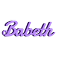 Babeth.stl Babeth
