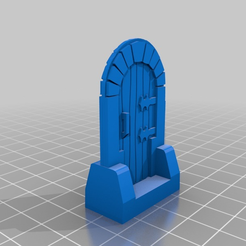 ba2889bebc62ce6708cf0dbc362a9f9a.png Free 3D file HeroQuest Closed Door・3D printing design to download