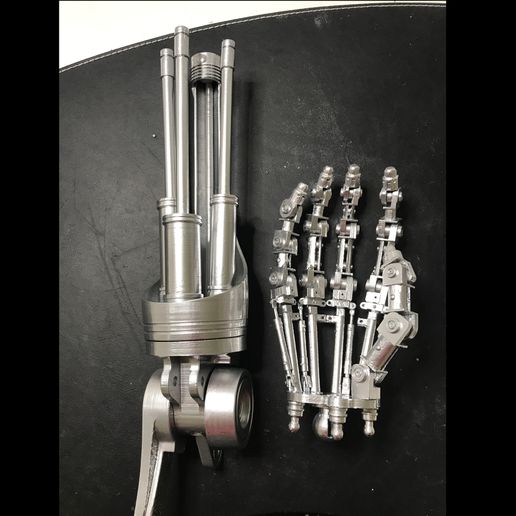 3.jpg Download free STL file DIY Life-Size Terminator Arm Lamp • Design to 3D print, OneIdMONstr