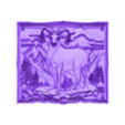uploaders%2F25956984%2Fblueprint-file%2F6a61c8e3-0b43-4bc3-81fc-c875bcffda3a%2F0096_1.stl Bighorn Ram on Mountain Ridge Rectangular Panel STL