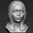 13.jpg Gigi Hadid bust 3D printing ready stl obj formats