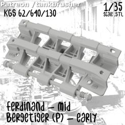 Ferdinand-mid-0-0.jpg 1/35th workable tracks for Ferdinand tank hunter early to mid. Kgs 62/640/130
