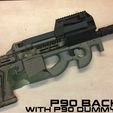 EMF-new-backs-m3-W-mag.jpg UNW P90 styled Bullpup lower FOR THE PLANET ECLIPSE EMF100