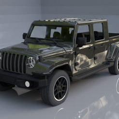 Captura-de-Tela-1.png STL-Datei Jeep Gladiator・Design für den 3D-Druck zum Herunterladen