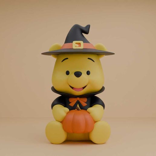 Pooh Halloween figure