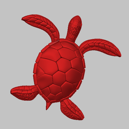 Tortoise 2.png 龟, 龟 3D STL 文件