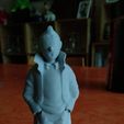IMG_20200614_180339.jpg Free STL file Tintin, Milou and their base・3D printing design to download