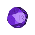 d12b.stl Basteln's Homebrew: "Innies" faceted polyhedral dice