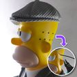 Homer-Hair-Assembly.jpg Homer Peaky Blinders / Multi-Part / (No AMS)
