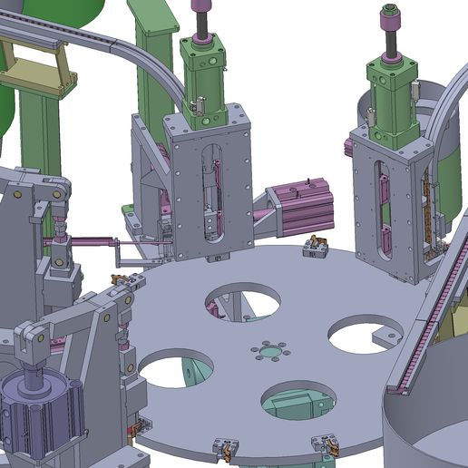 🧞‍♂️ industrial 3D model Hinge assembly machine・ 3D File for ・Cults