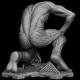 Bertholdt_Final_24.jpg 3D file Bertholdt colossal Titan V2 - Shingeki no Kyojin 3D print model・3D printable model to download