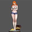 1.jpg NAMI STATUE ONE PIECE ANIME SEXY GIRL CHARACTER 3D print model
