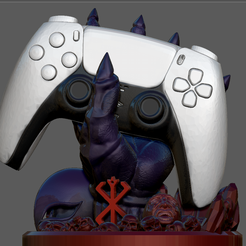 1.png 3D-Datei FEMTO HAND BERSERKER PS4 PS5 CONTROLLER HALTER ANIME FANTASY CHARAKTER 3D DRUCKEN・3D-druckbare Vorlage zum herunterladen
