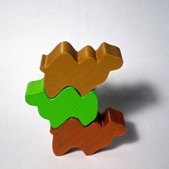 IMG_20210608_181458_Medium.jpg STL-Datei Crazy Camels for first edition of Camel Up board game kostenlos・Modell zum 3D-Drucken zum herunterladen