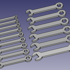 assembly_iso.png Archivo STL tamaño de llave sw5.5 hasta sw20 // Archivo STL・Modelo de impresora 3D para descargar