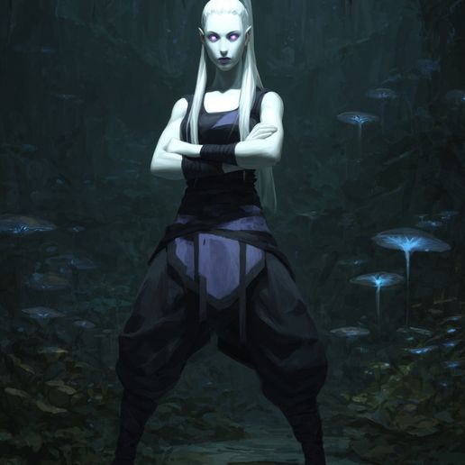Drow Monk