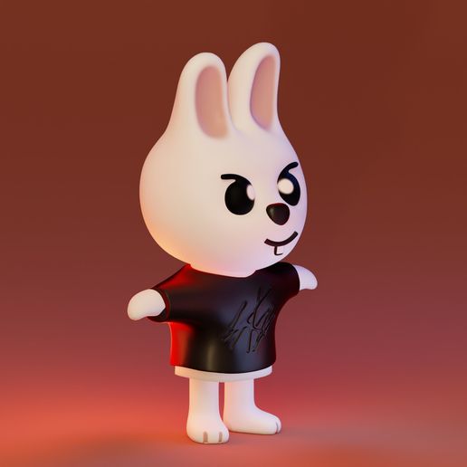 🎨 Skzoo stray kids Lee Know Leebit skz Kpop figurine・ STL