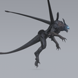 0006.png Makara beast  - rigged / posable [stl included ]