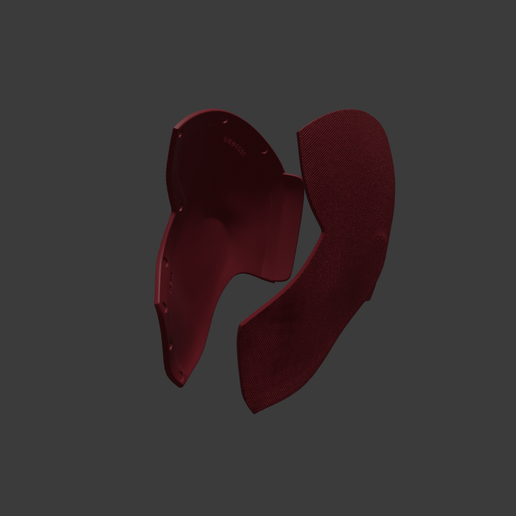 11.png Deadpool Mask with Detailed Texture and Magnets Slots / Deadpool - Mascara con Textura e Magnes