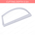 1-3_Of_Pie~5in-cookiecutter-only2.png Slice (1∕3) of Pie Cookie Cutter 5in / 12.7cm