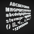 3.png Tous (100) Lettres 3D Alphabet Texte