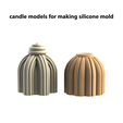candles_pic4.png Candle model for making silicone molds_3