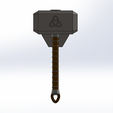 Vista-Frontal.png Thor's Hammer - Uncapper and Keychain