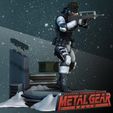 Base-Render-34911gg.jpg Solid Snake Metal Gear Solid 1 version fan art 3D print model