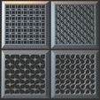 2.jpg Ventilation grille with decorative mesh 145x145mm