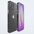 render_001.jpg Apple iphone14 Low-poly 3D model