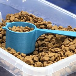 IMG_7852.jpg Free STL file Cat Food Measure・3D printing design to download