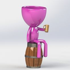 RPBARRIL2.JPG Fichier STL gratuit USINE DE ROBERT・Modèle pour imprimante 3D à télécharger