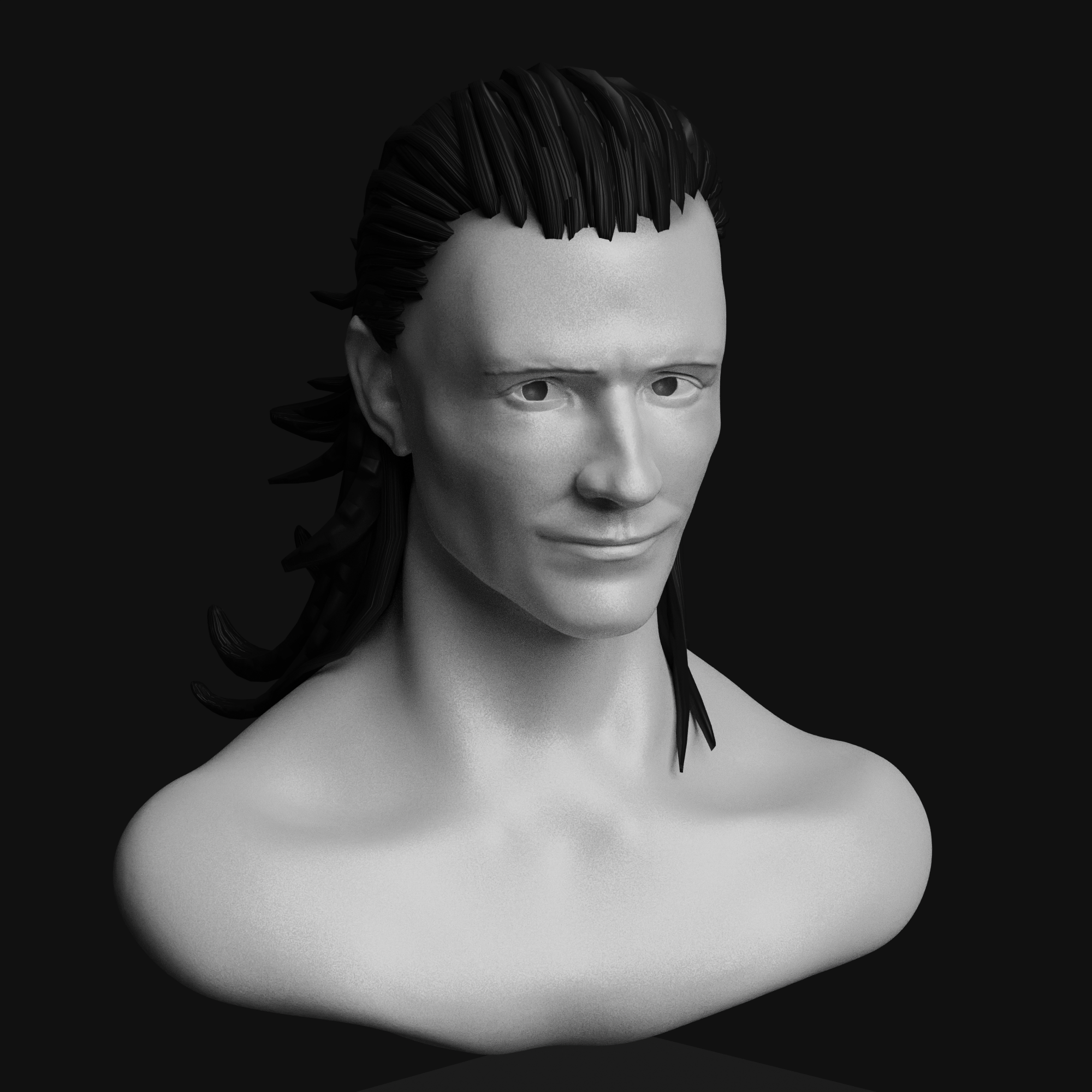 Download OBJ file (Loki) Tom hiddleston • 3D printing design ・ Cults