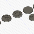 Capture-3.png 25mm EPIC Round Base optimised for Fast Resin Printing