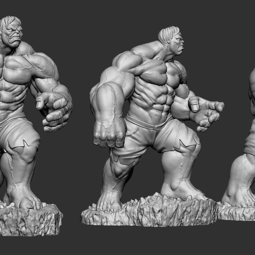 STL file Hulk bruce banner・3D print object to download・Cults