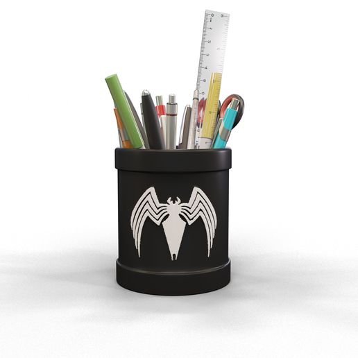 Venom pencil holder 3D model