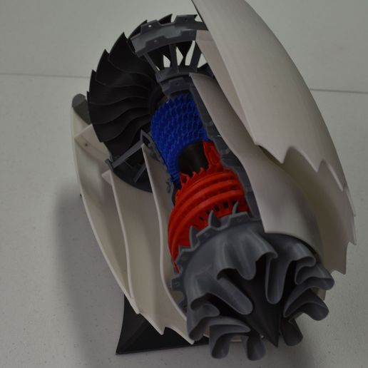 Simple Jet Engine Nacelle - Cults3D 3D Model | 3Drop