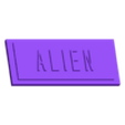 06_Dark House - Alien Xenomorph Plate.stl Alien Xenomorph Büste 3D Druck Stl Modell Diorama