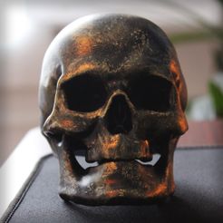1.jpg OBJ-Datei Totenkopf Totenkopf Halloween Totenkopf・3D-druckbare Vorlage zum herunterladen