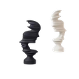 03.png Abstract Face Statue